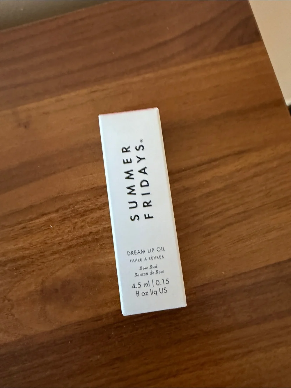 Summer Fridays Rose Bud lip oil